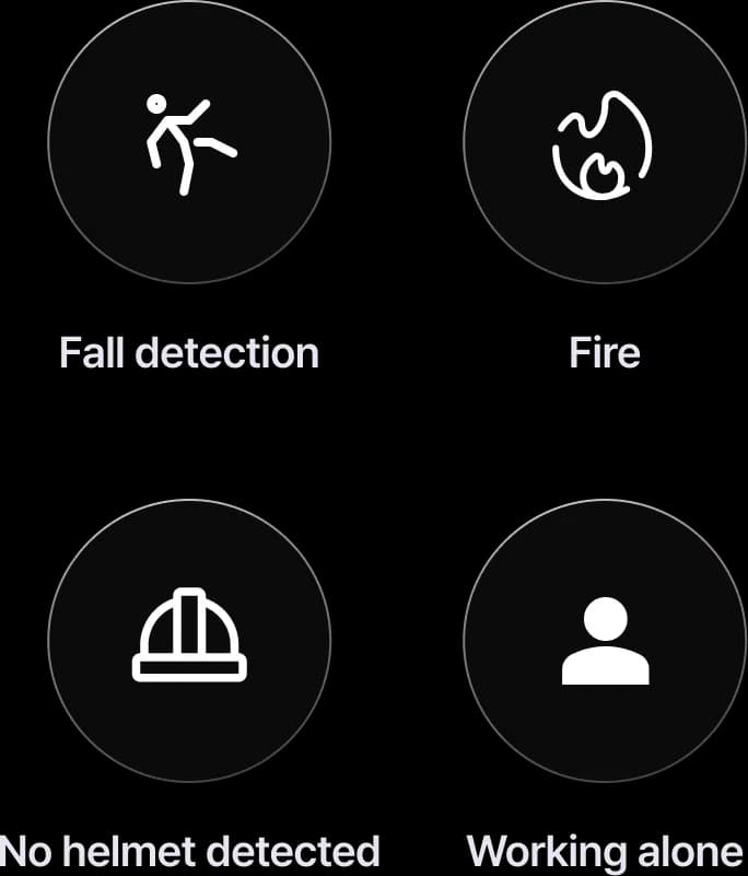 데이톤 TechSee AI 안전 관리 시스템 대시보드 - 중대 재해 실시간 탐지 및 안전사고 예방