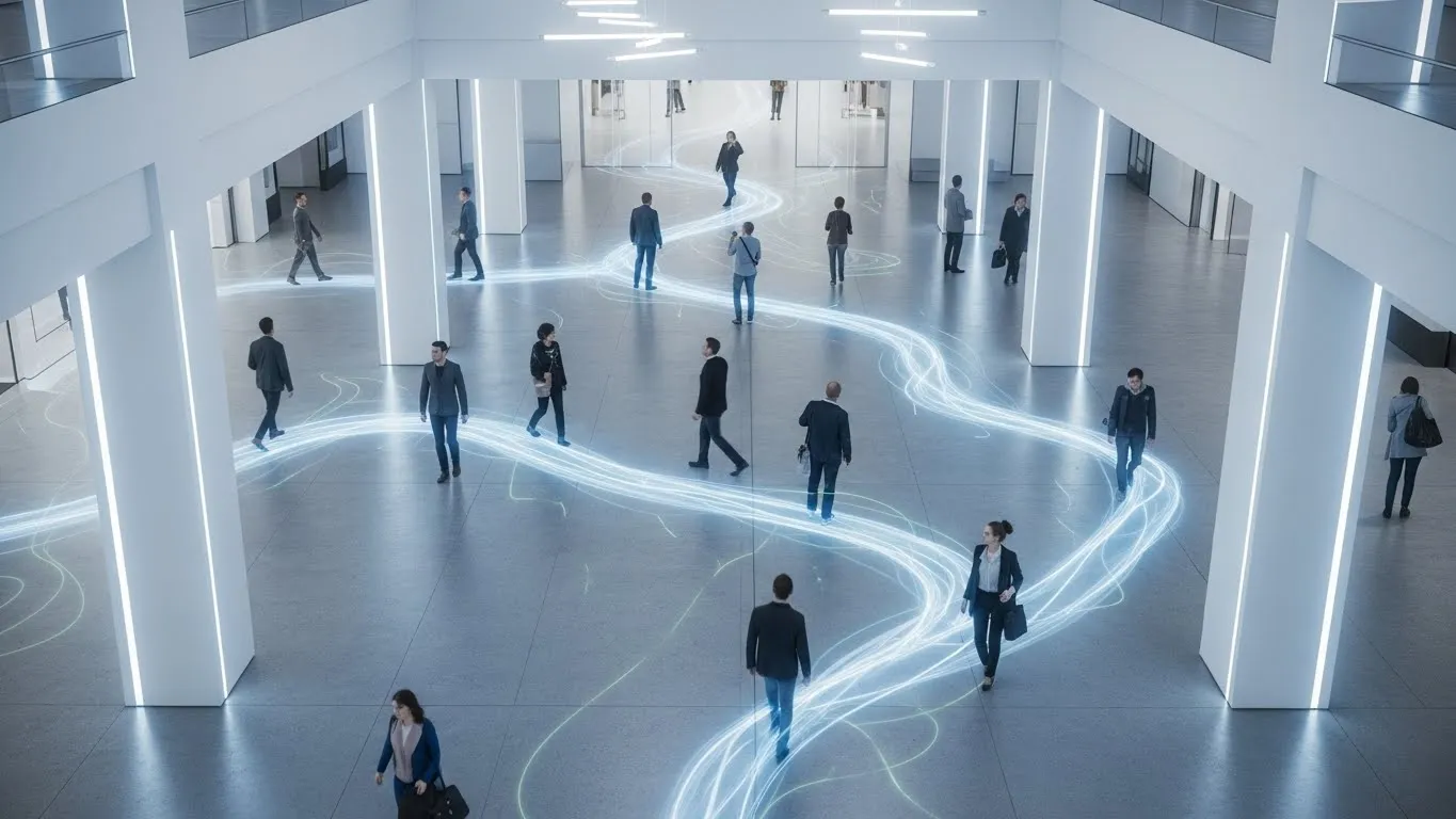 Crowd Flow Analysis - Analyzes movement patterns